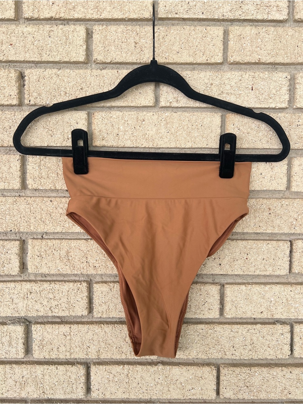 Aerie High Cut Cheeky Camel Bikini Bottom